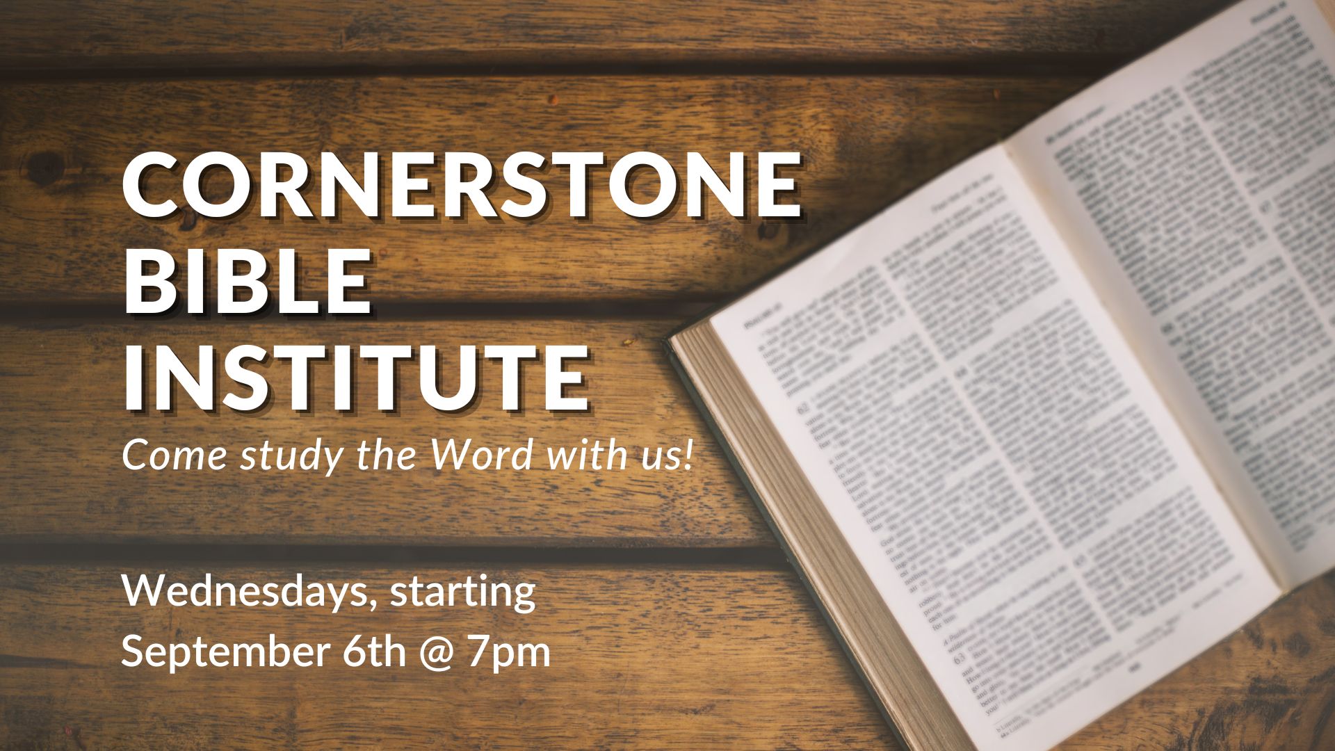 Cornerstone Bible Institute
