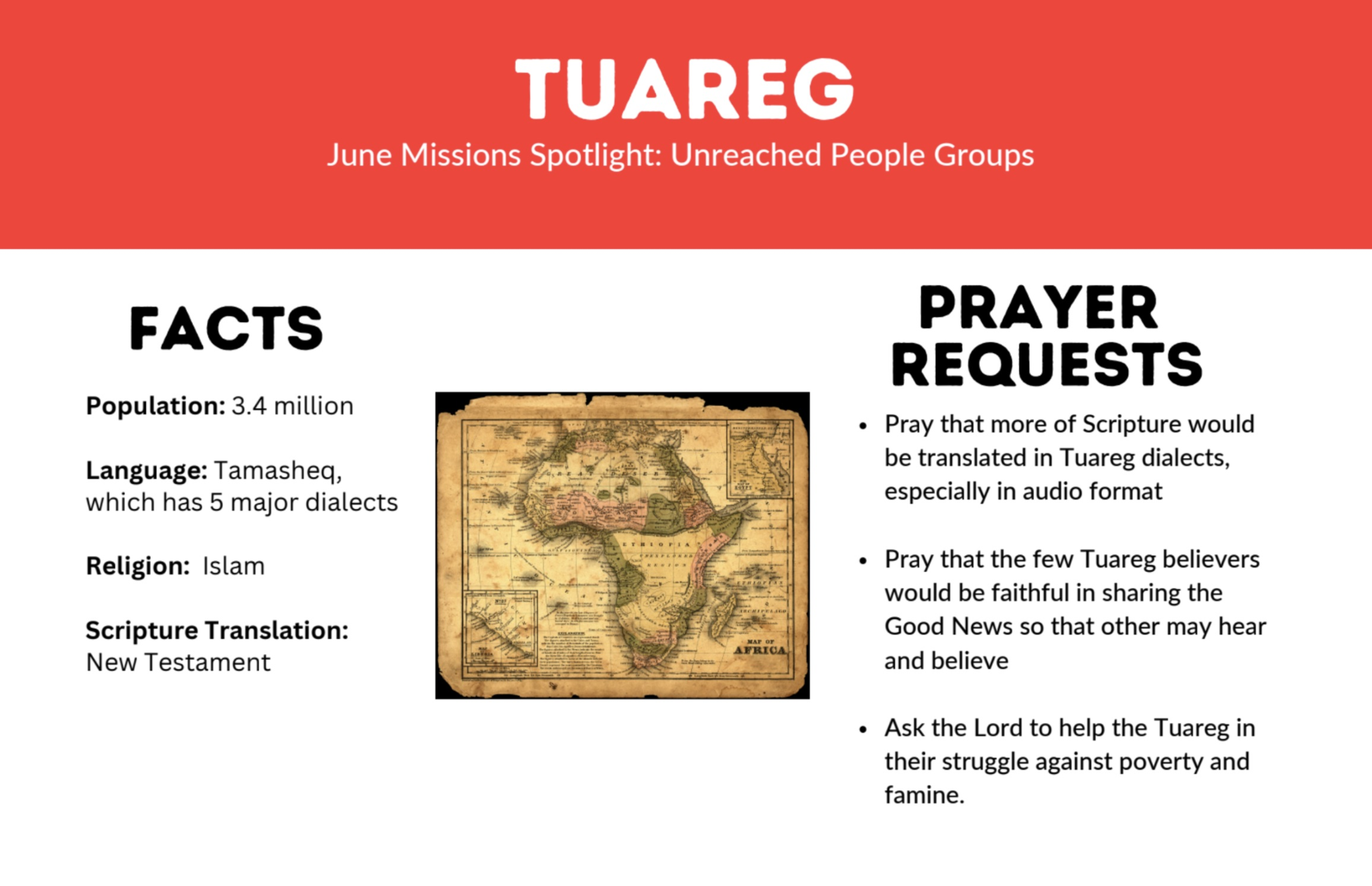 Tuareg Missions Spotlight