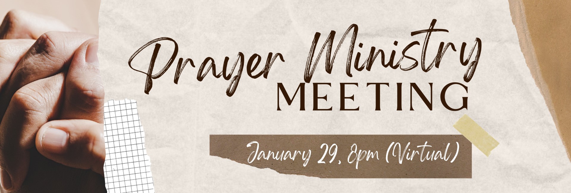 Prayer Ministry Meeting