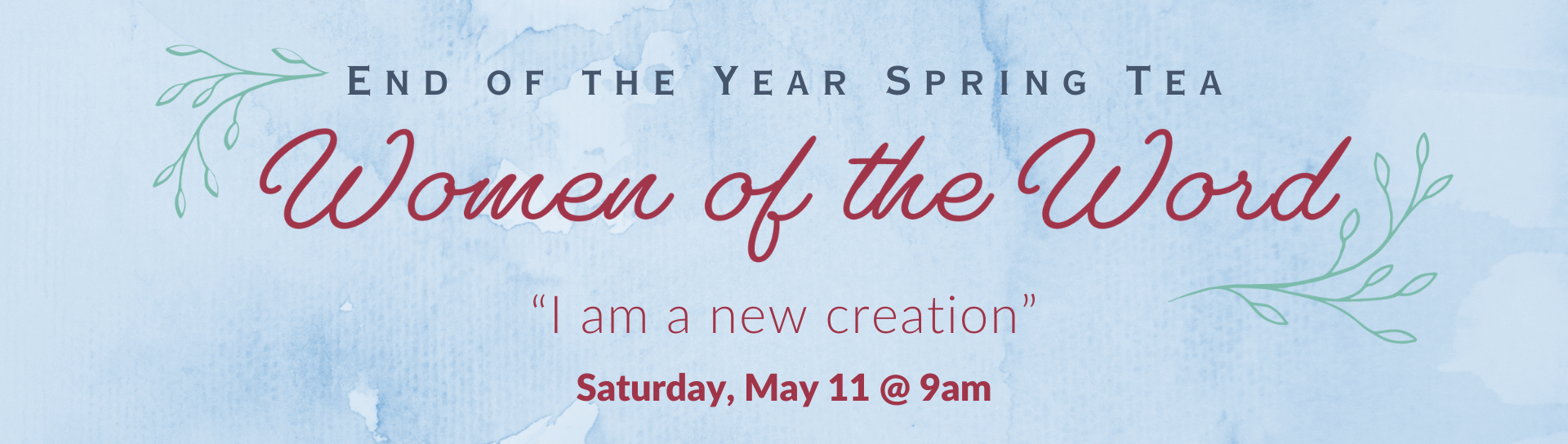 Women of the Word Spring Tea